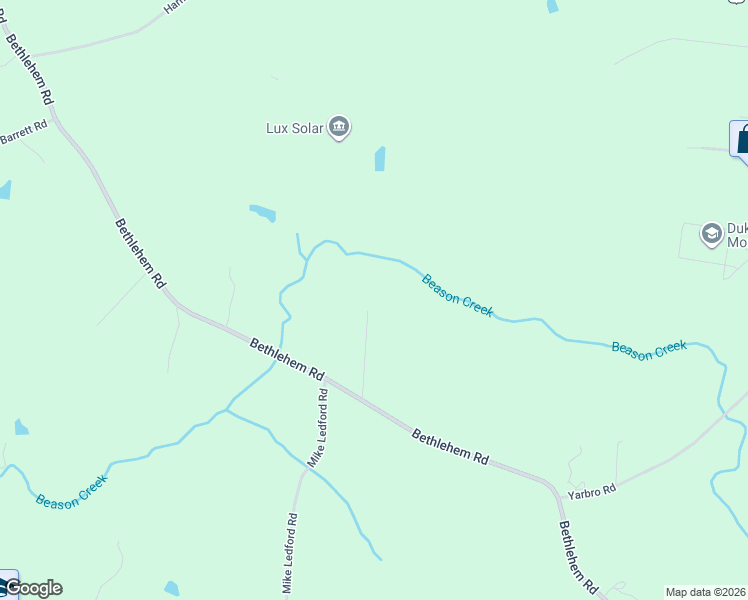 map of restaurants, bars, coffee shops, grocery stores, and more near 507 Bethlehem Road in Kings Mountain