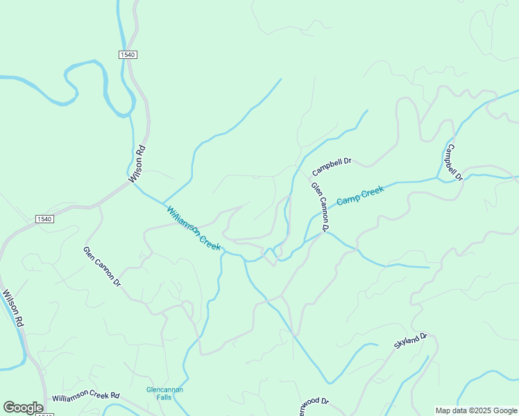 map of restaurants, bars, coffee shops, grocery stores, and more near 141 Glen Cannon Point in Pisgah Forest