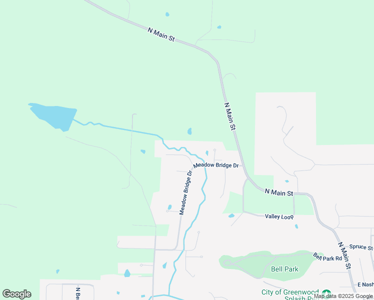 map of restaurants, bars, coffee shops, grocery stores, and more near 1200 Primrose Circle in Greenwood
