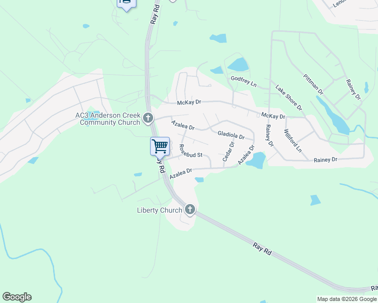 map of restaurants, bars, coffee shops, grocery stores, and more near 16 Gardenia Circle in Spring Lake