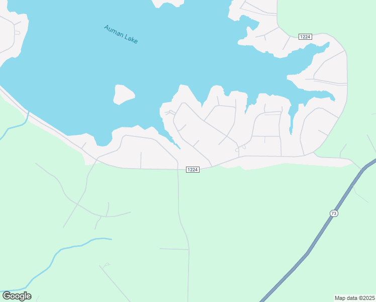 map of restaurants, bars, coffee shops, grocery stores, and more near Baker Circle in Seven Lakes