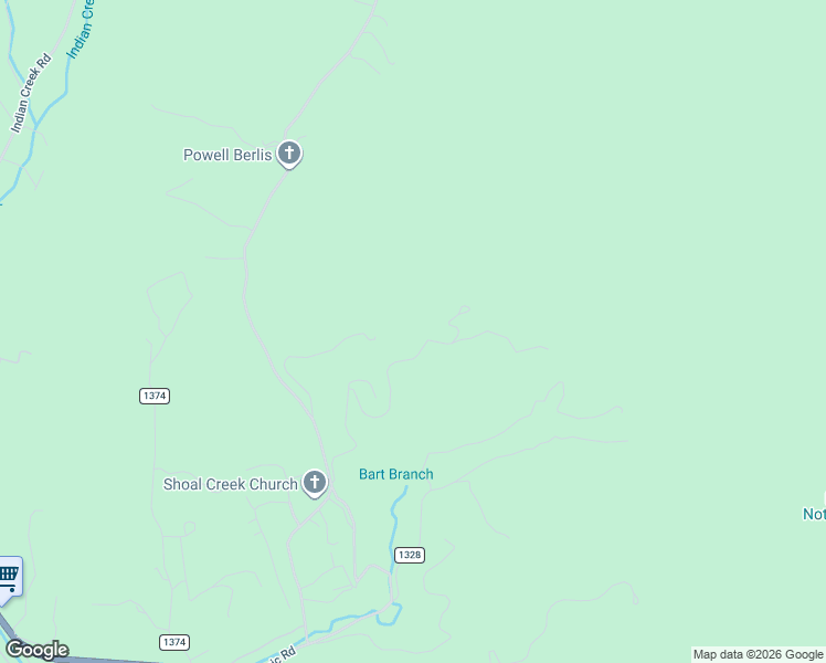 map of restaurants, bars, coffee shops, grocery stores, and more near 386 Lonesome Trails Road in Balsam Grove