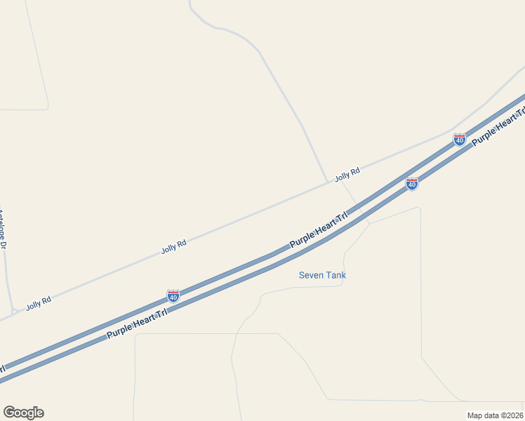 map of restaurants, bars, coffee shops, grocery stores, and more near Jolly Road in Seligman