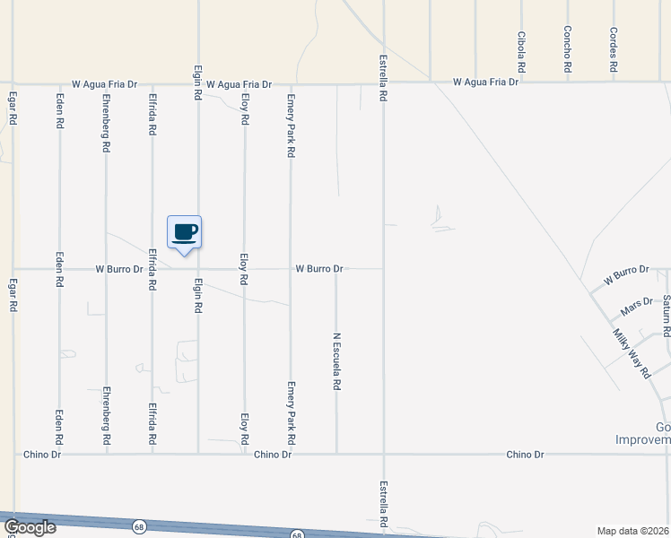 map of restaurants, bars, coffee shops, grocery stores, and more near 5969 North Escuela Road in Golden Valley