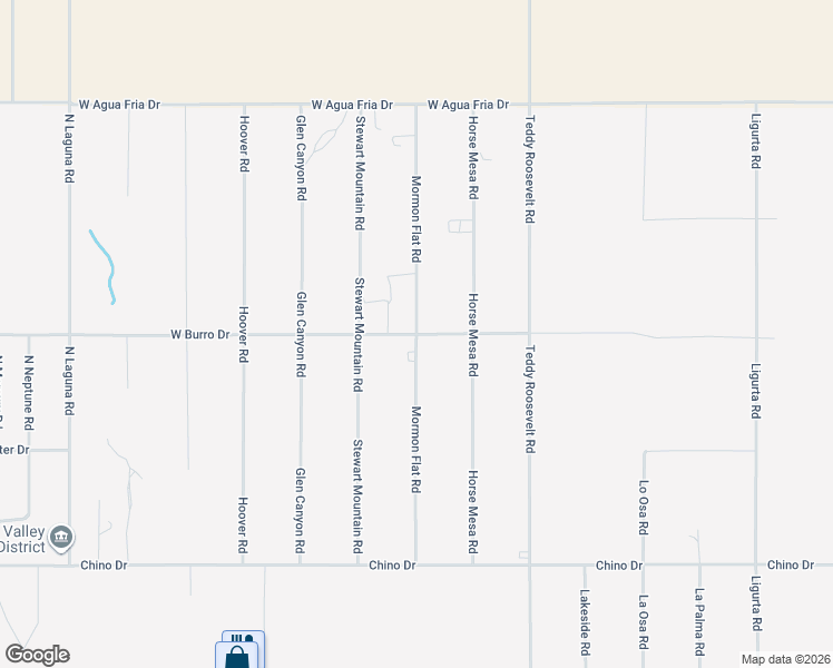 map of restaurants, bars, coffee shops, grocery stores, and more near 3750 Morman Flat Road in Golden Valley