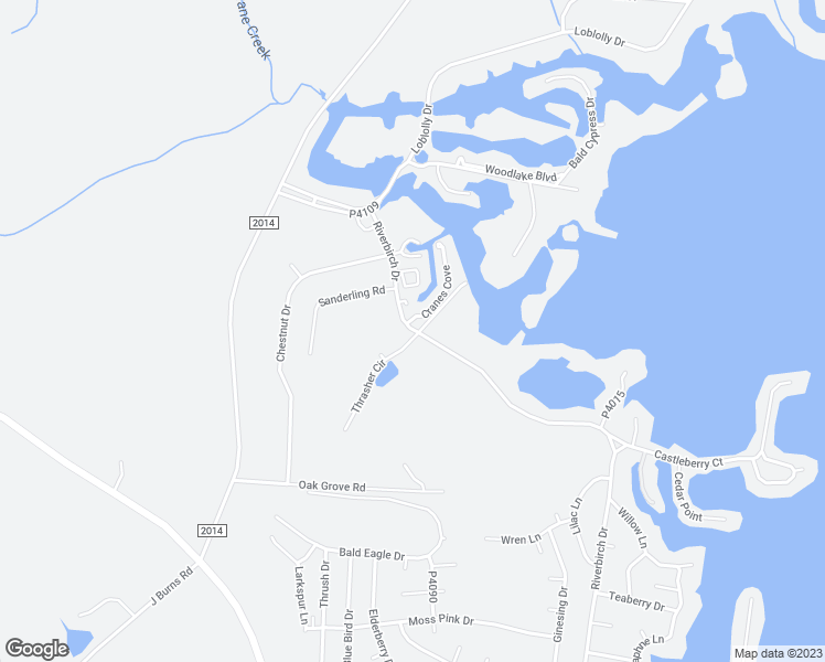 map of restaurants, bars, coffee shops, grocery stores, and more near 160 Cranes Cove in Vass