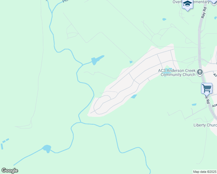 map of restaurants, bars, coffee shops, grocery stores, and more near 694 Heathrow Drive in Spring Lake