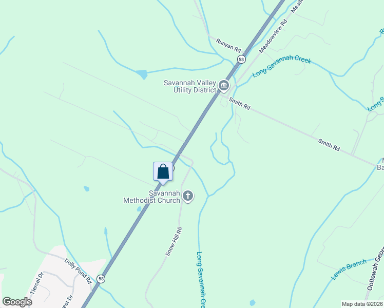 map of restaurants, bars, coffee shops, grocery stores, and more near 10556 Snow Hill Road in Ooltewah
