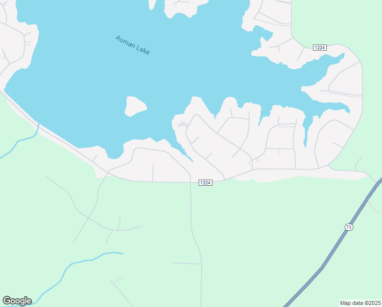 map of restaurants, bars, coffee shops, grocery stores, and more near Baker Circle in Seven Lakes