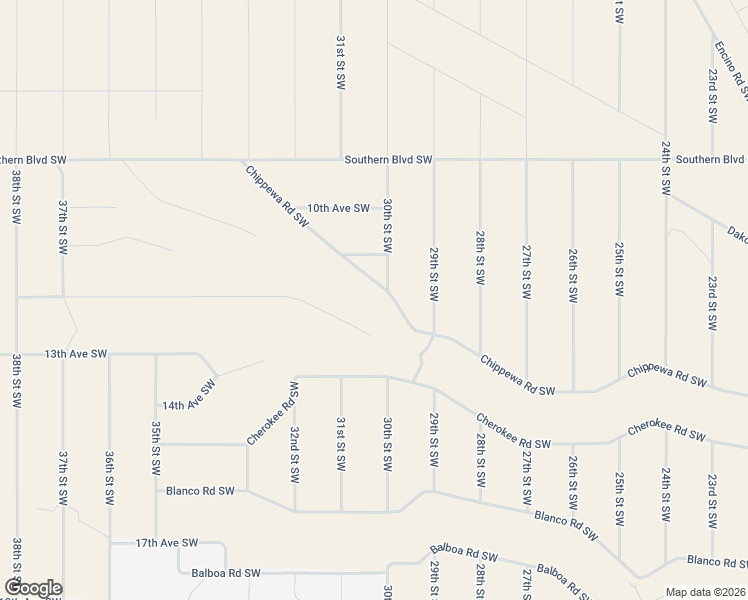 map of restaurants, bars, coffee shops, grocery stores, and more near 3002 Chippewa Road Southwest in Rio Rancho