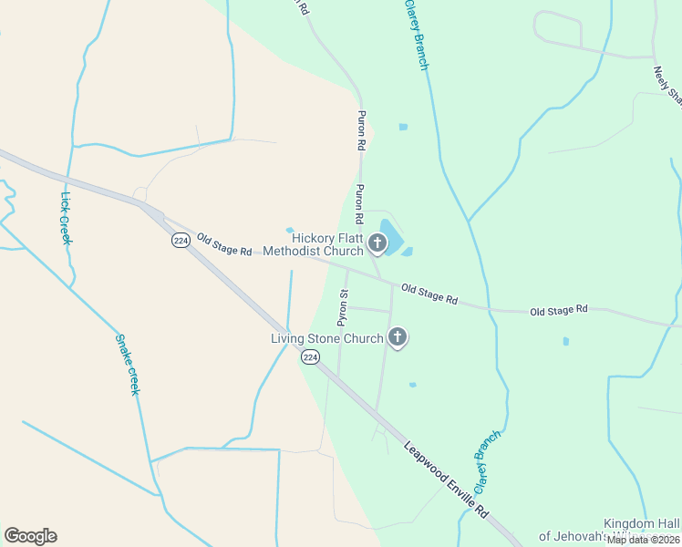 map of restaurants, bars, coffee shops, grocery stores, and more near 2108 Old Stage Road in Adamsville