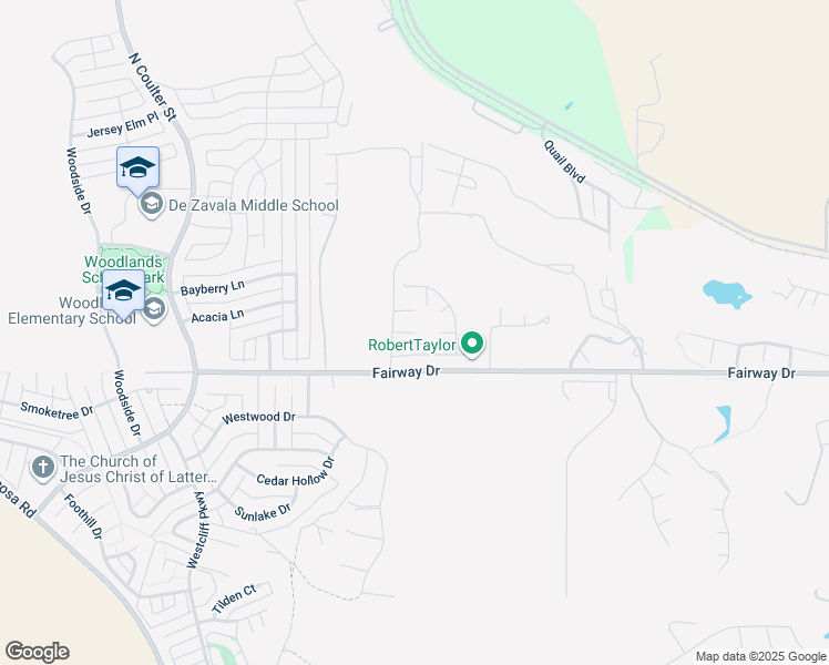 map of restaurants, bars, coffee shops, grocery stores, and more near 6 Troon Court in Amarillo