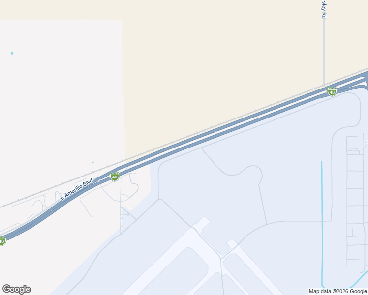 map of restaurants, bars, coffee shops, grocery stores, and more near 10573 Interstate 40 Business Loop in Amarillo