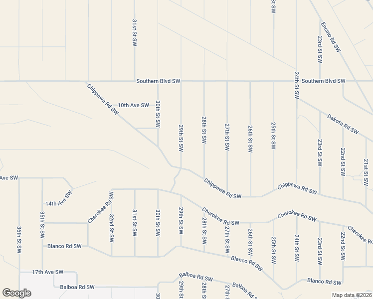 map of restaurants, bars, coffee shops, grocery stores, and more near 1309 29th Street Southwest in Rio Rancho