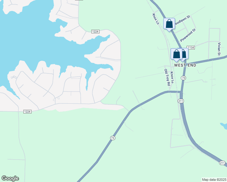 map of restaurants, bars, coffee shops, grocery stores, and more near 420 Longleaf Drive in West End