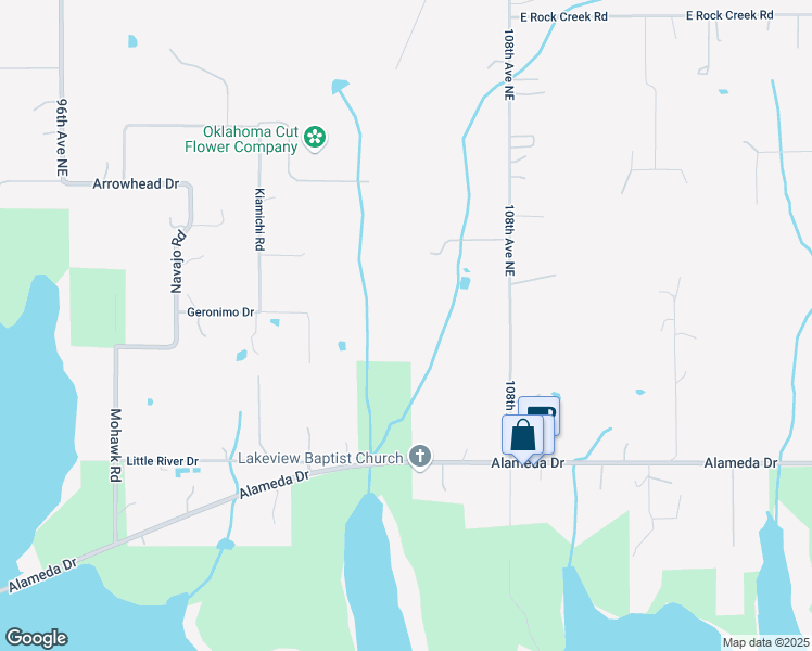 map of restaurants, bars, coffee shops, grocery stores, and more near in Norman
