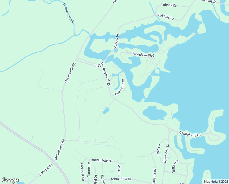 map of restaurants, bars, coffee shops, grocery stores, and more near 158 Cranes Cove in Vass