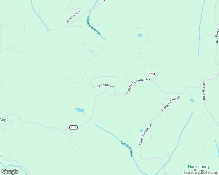 map of restaurants, bars, coffee shops, grocery stores, and more near 5419 Pinnacle Mountain Road in Zirconia