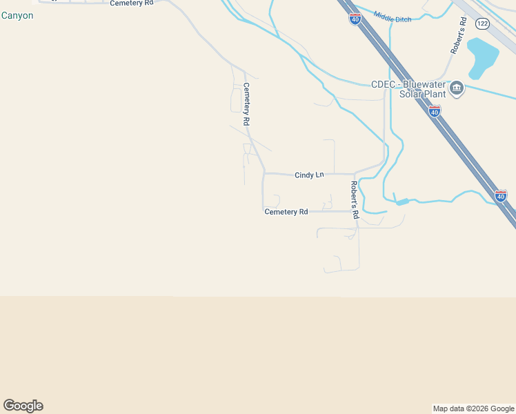 map of restaurants, bars, coffee shops, grocery stores, and more near 106 Cemetery Road in Bluewater