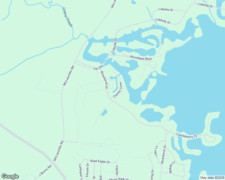 map of restaurants, bars, coffee shops, grocery stores, and more near 150A Cranes Cove in Vass