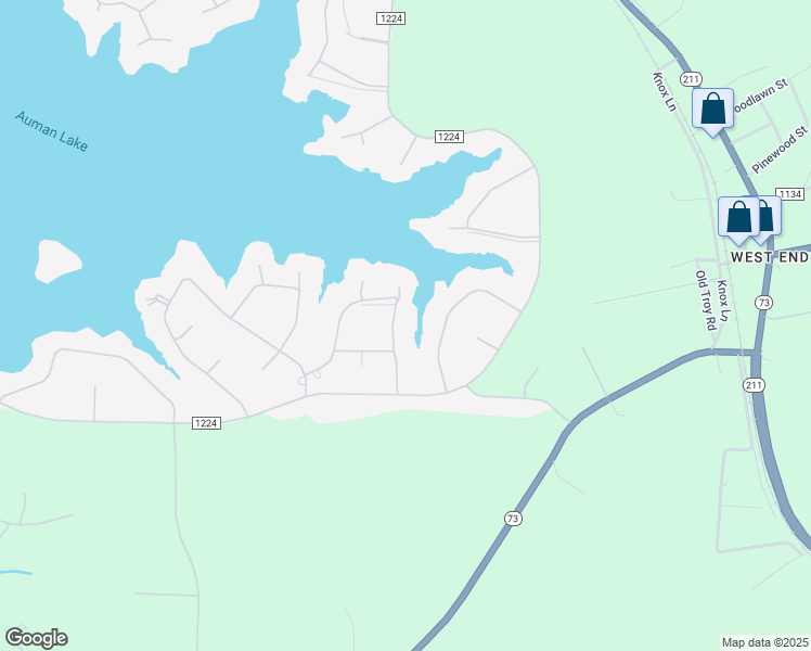map of restaurants, bars, coffee shops, grocery stores, and more near 115 P3104 in Seven Lakes