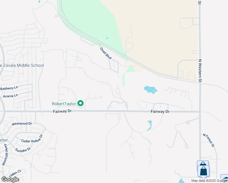map of restaurants, bars, coffee shops, grocery stores, and more near 10 Pinecrest Drive in Amarillo