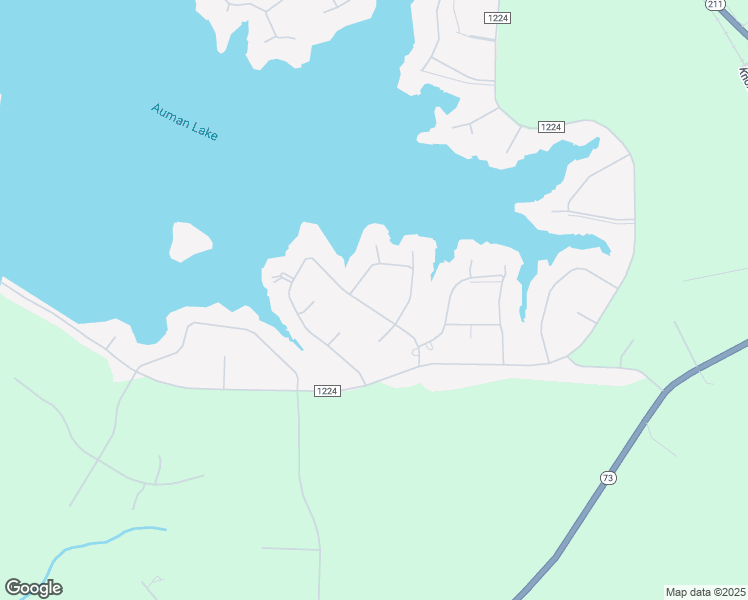 map of restaurants, bars, coffee shops, grocery stores, and more near 169 Baker Circle in Seven Lakes