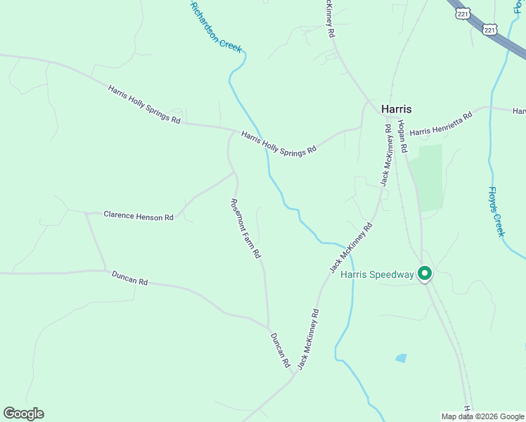 map of restaurants, bars, coffee shops, grocery stores, and more near 339 Rosemont Farm Road in Rutherfordton