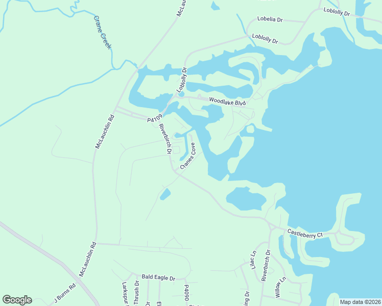 map of restaurants, bars, coffee shops, grocery stores, and more near 196 Cranes Cove in Vass
