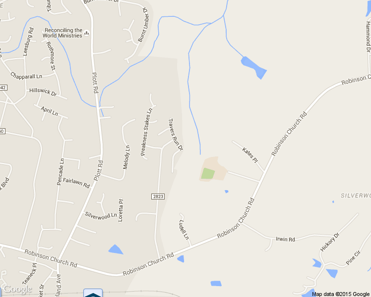 map of restaurants, bars, coffee shops, grocery stores, and more near 7808 Travers Run Drive in Charlotte