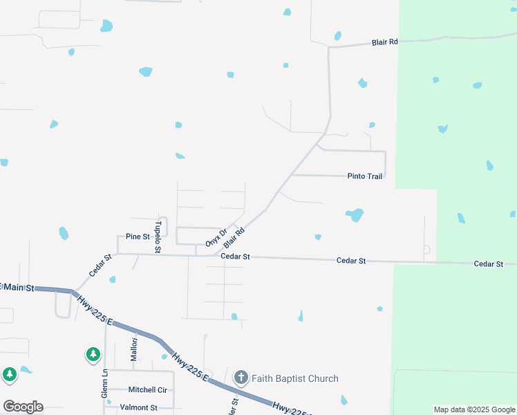 map of restaurants, bars, coffee shops, grocery stores, and more near 38 Onyx Drive in Greenbrier
