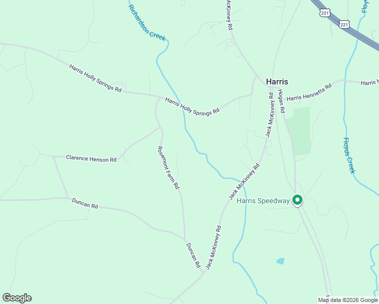 map of restaurants, bars, coffee shops, grocery stores, and more near 339 Rosemont Farm Road in Rutherfordton