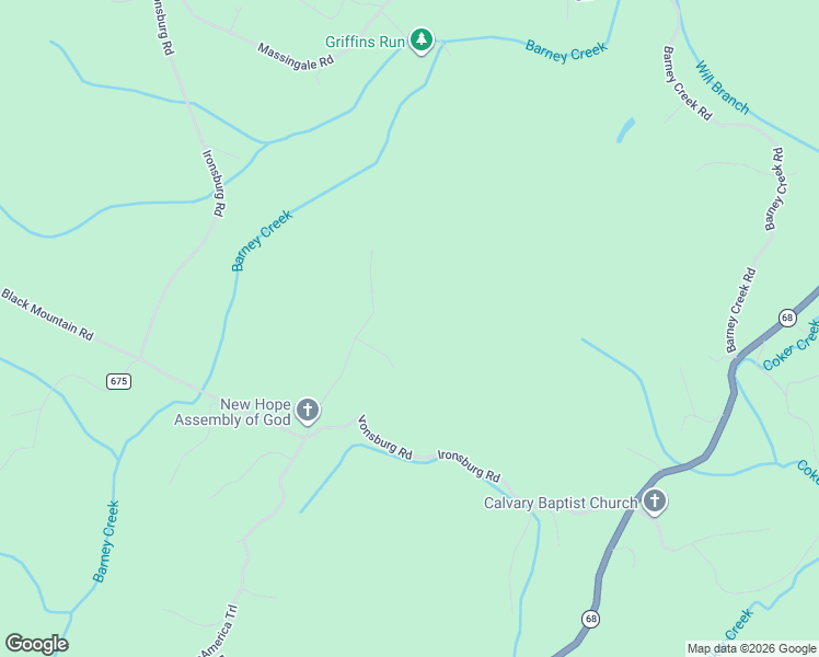 map of restaurants, bars, coffee shops, grocery stores, and more near 170 Robert Smith Road in Tellico Plains