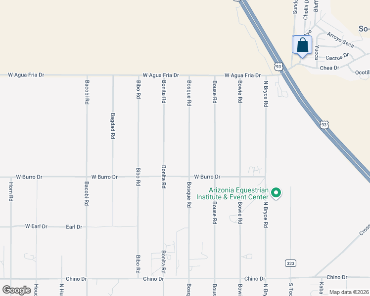 map of restaurants, bars, coffee shops, grocery stores, and more near 3833 Bosque Road in Golden Valley