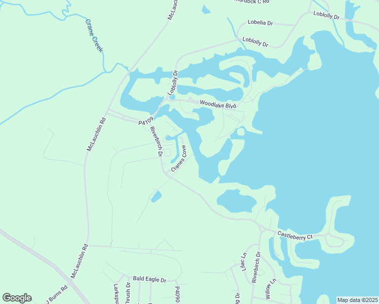 map of restaurants, bars, coffee shops, grocery stores, and more near 196 Cranes Cove in Vass