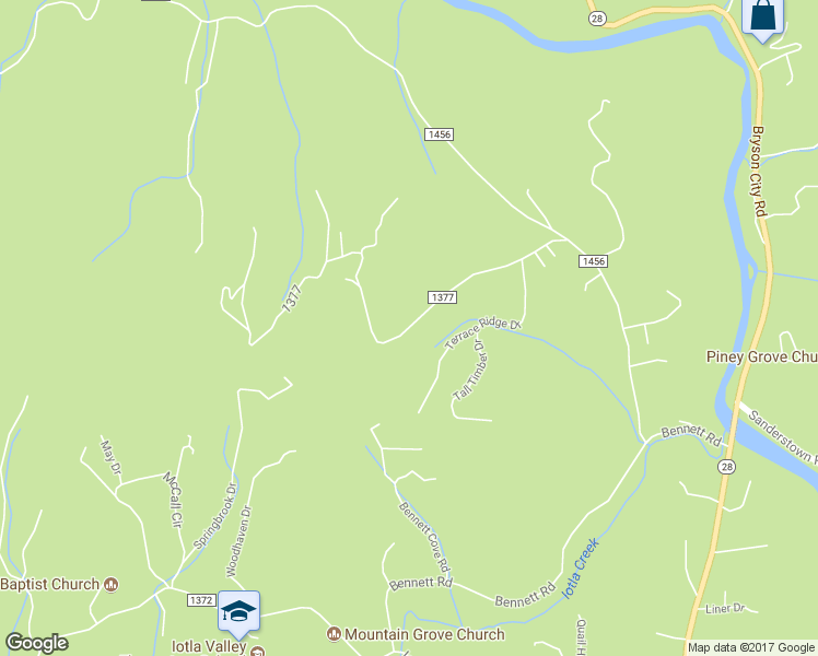 map of restaurants, bars, coffee shops, grocery stores, and more near Lyle Downs Road in Franklin