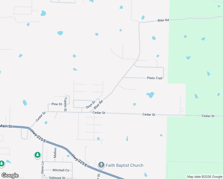 map of restaurants, bars, coffee shops, grocery stores, and more near 38 Onyx Drive in Greenbrier