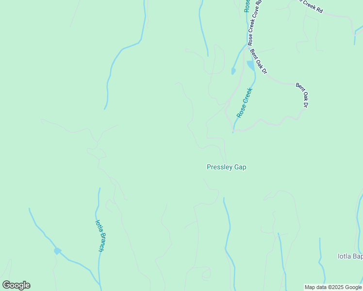 map of restaurants, bars, coffee shops, grocery stores, and more near Rose Creek Cove Road in Macon County
