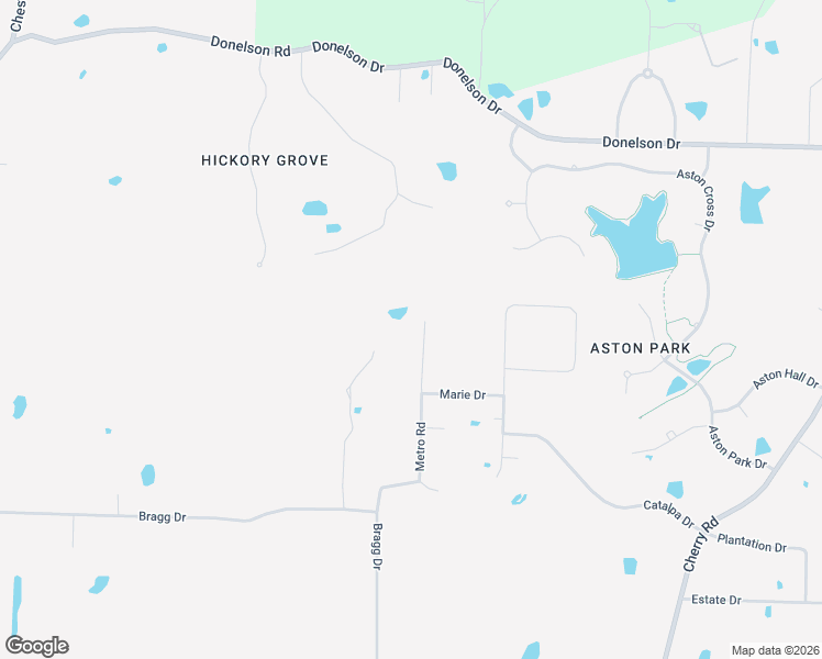 map of restaurants, bars, coffee shops, grocery stores, and more near 415 Metro Road in Hickory Withe