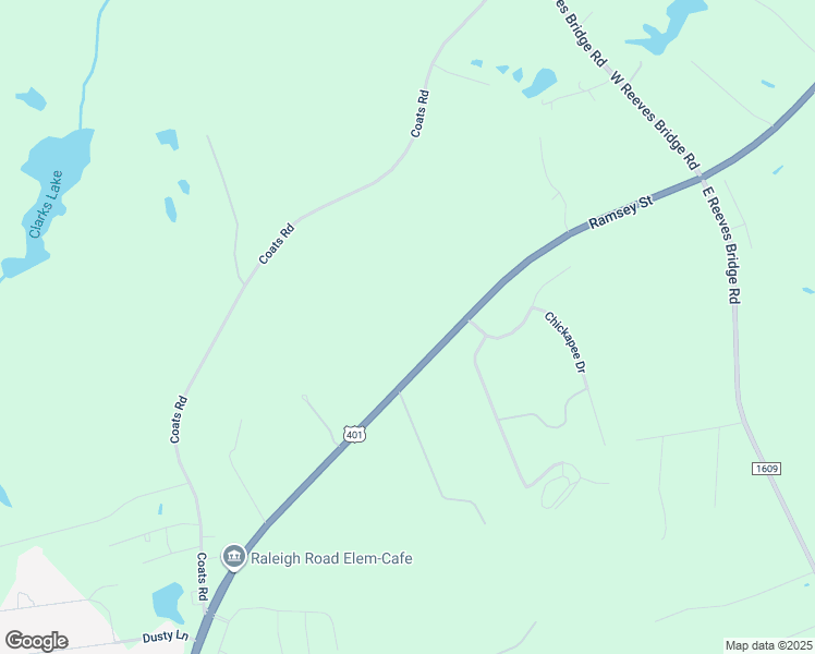 map of restaurants, bars, coffee shops, grocery stores, and more near 9121 Ramsey Street in Linden