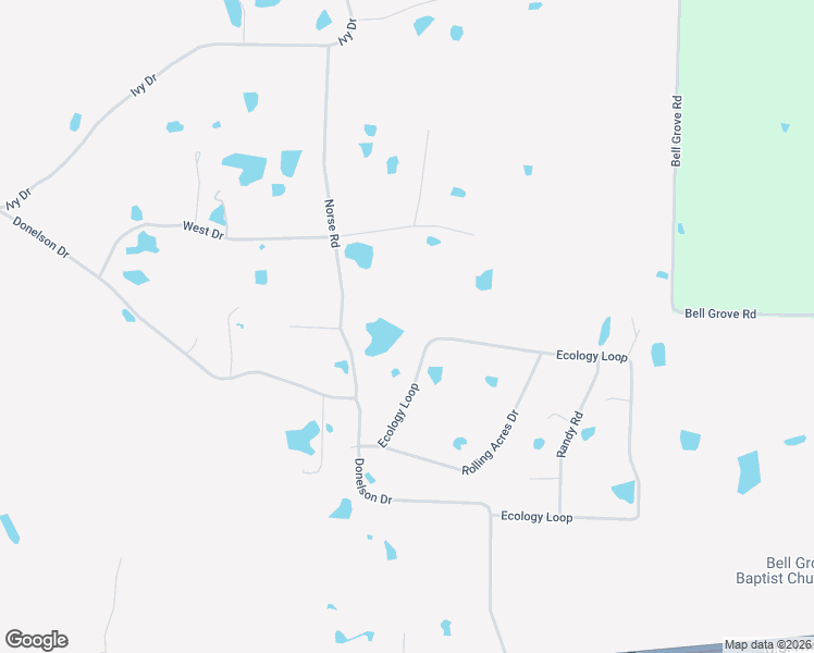 map of restaurants, bars, coffee shops, grocery stores, and more near 1150 Ecology Loop in Hickory Withe