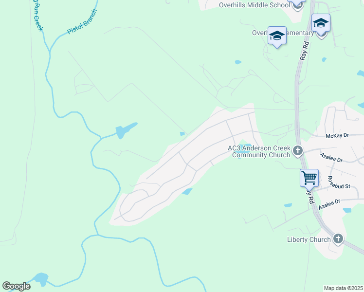 map of restaurants, bars, coffee shops, grocery stores, and more near 456 Heathrow Drive in Spring Lake