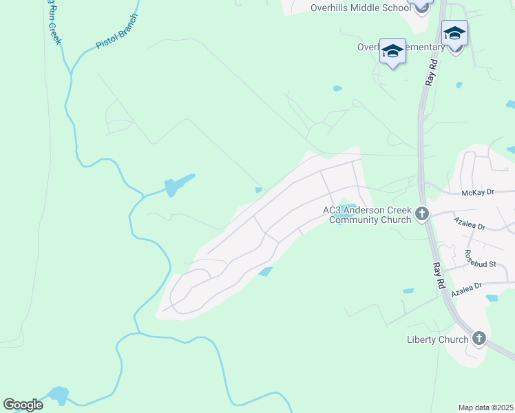 map of restaurants, bars, coffee shops, grocery stores, and more near 456 Heathrow Drive in Spring Lake