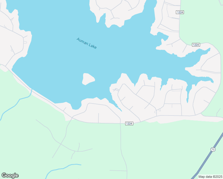 map of restaurants, bars, coffee shops, grocery stores, and more near Baker Circle in Seven Lakes