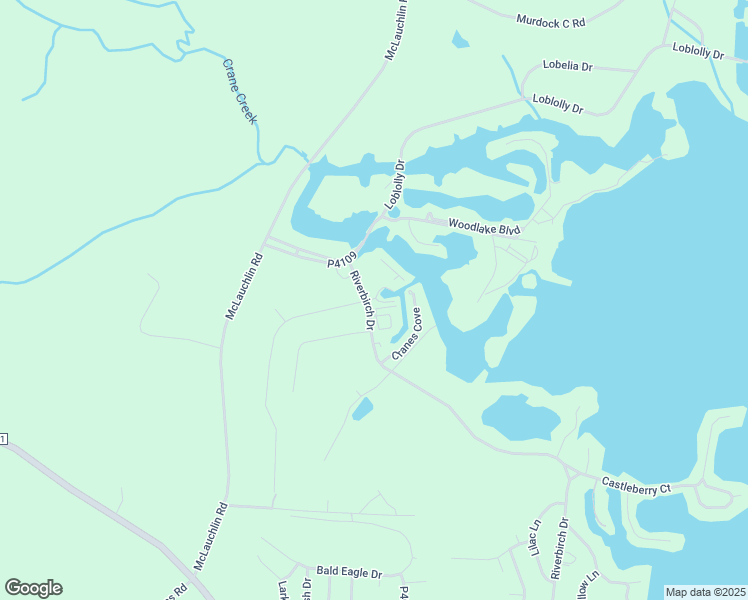 map of restaurants, bars, coffee shops, grocery stores, and more near 136 Mallard Cove in Vass