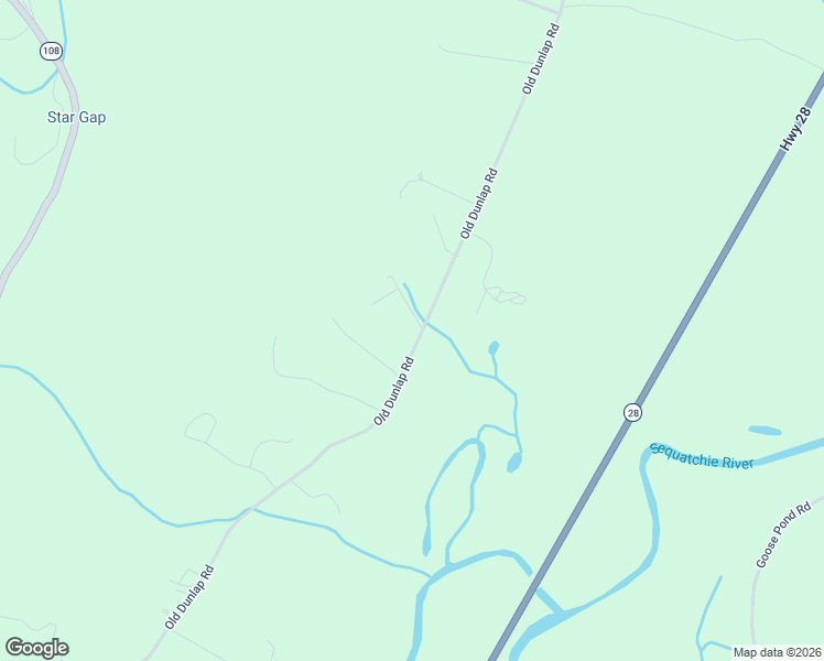 map of restaurants, bars, coffee shops, grocery stores, and more near 111 Tony Rollins Road in Whitwell