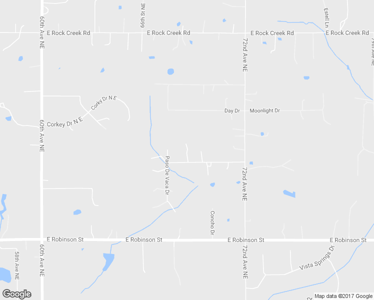 map of restaurants, bars, coffee shops, grocery stores, and more near 6811 Lago Ranchero Drive in Norman