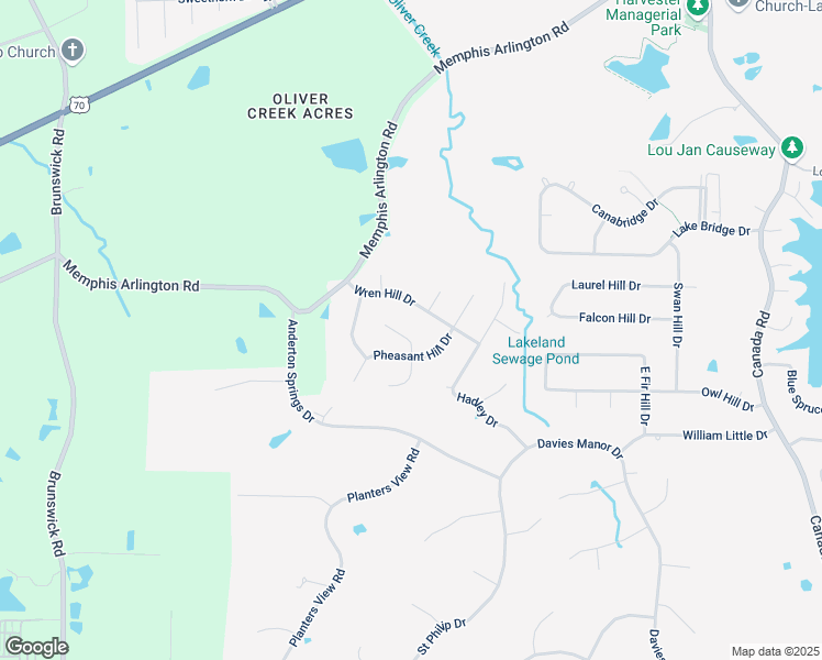 map of restaurants, bars, coffee shops, grocery stores, and more near 9145 Wren Hill Drive in Lakeland
