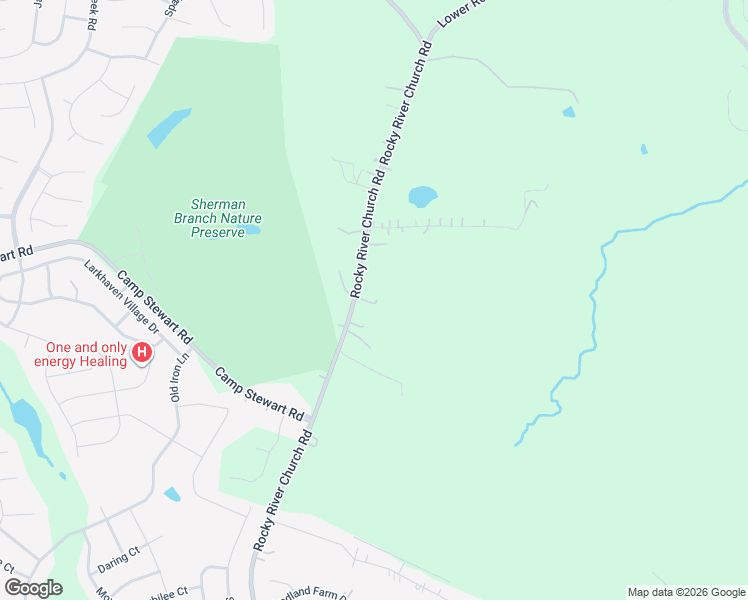 map of restaurants, bars, coffee shops, grocery stores, and more near 12608 Rocky River Church Road in Charlotte