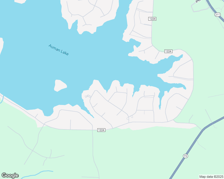 map of restaurants, bars, coffee shops, grocery stores, and more near 101 Lee Overlook in Seven Lakes